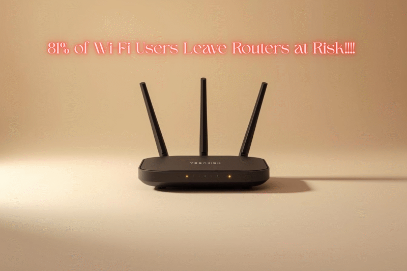 The Silent, Unlocked Door: 81% of Us Are Allowing Hackers to Invade Our Homes