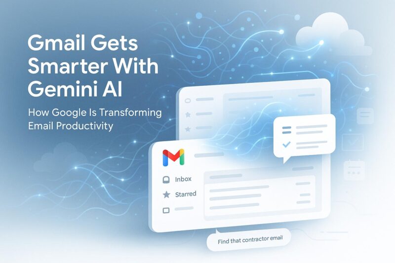 Google Introduces Gemini-Powered AI Features to Transform Gmail Experience