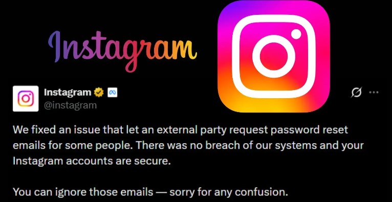 Instagram Addresses Password Reset Emails, Confirms No System Breach