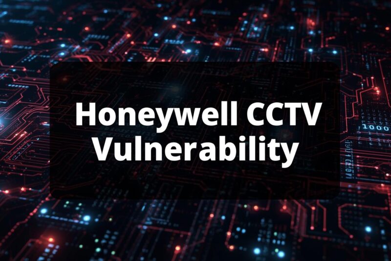 CISA Alerts on Critical Honeywell CCTV Vulnerability Enabling Account Takeovers