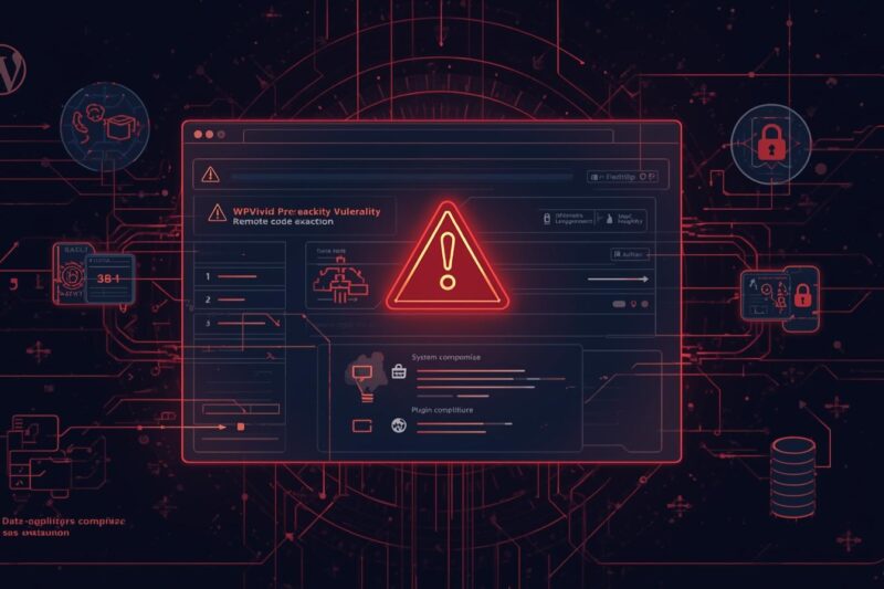 Critical WPvivid Backup Flaw Exposes 800,000 WordPress Sites