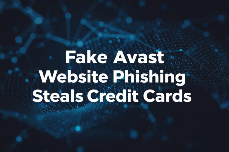 Fake Avast Website Phishing Scam Steals Credit Cards