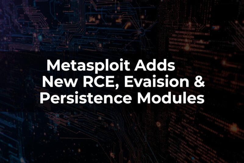 Metasploit Exploit Modules: Feb 2026 RCE & Evasion Update