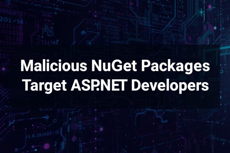 Malicious NuGet Packages Target ASP.NET Developers to Steal Credentials