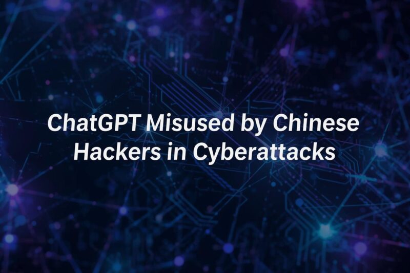 OpenAI Confirms Chinese Hackers Used ChatGPT in Cyberattack Campaigns