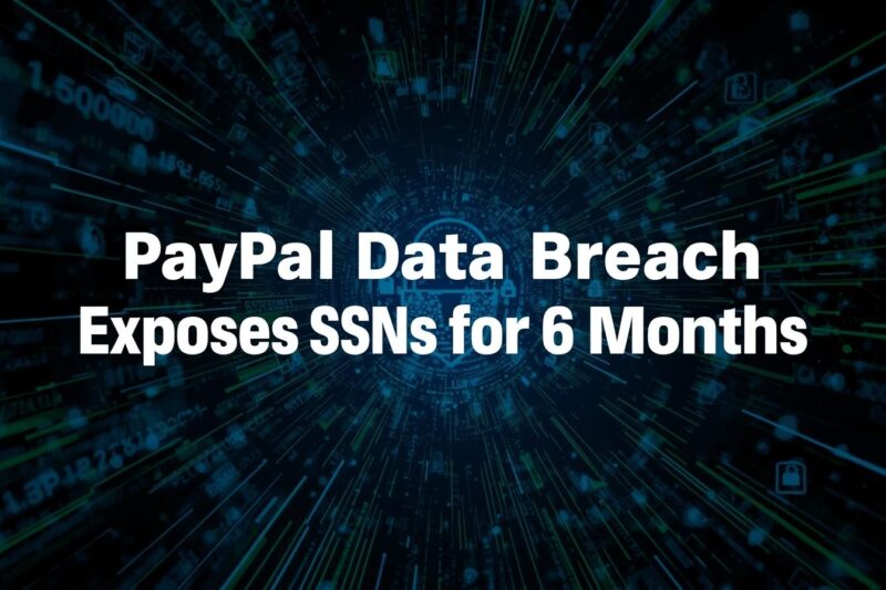 PayPal Data Breach Exposes SSNs and Business PII for Months