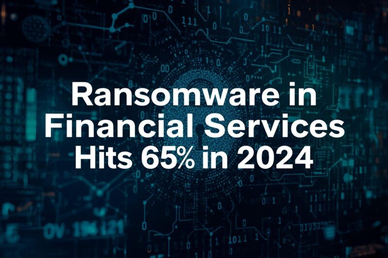Ransomware in Financial Services: 65% Hit in 2024