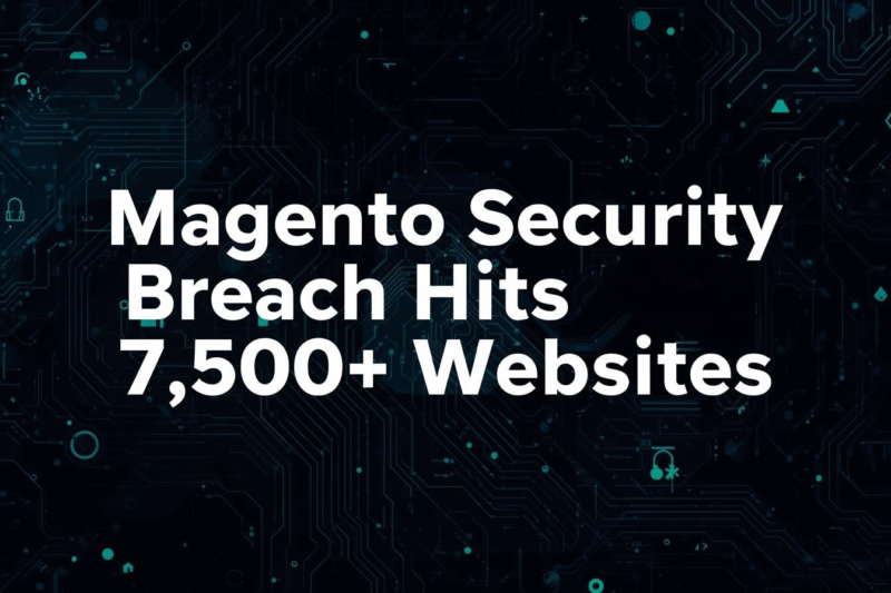 Magento Security Breach: 7,500+ Sites Compromised