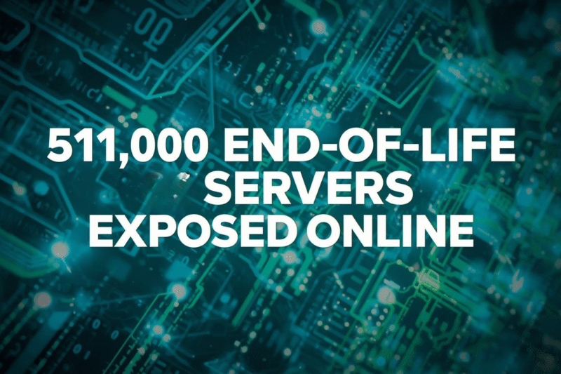 511,000+ End-of-Life Microsoft IIS Instances Exposed Online