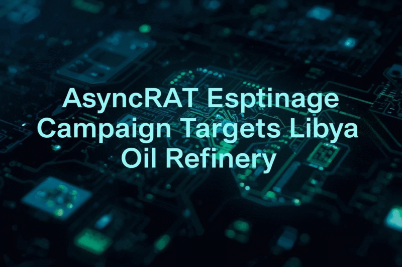 Libyan Oil Refinery Hit in Long-Running AsyncRAT Espionage Campaign