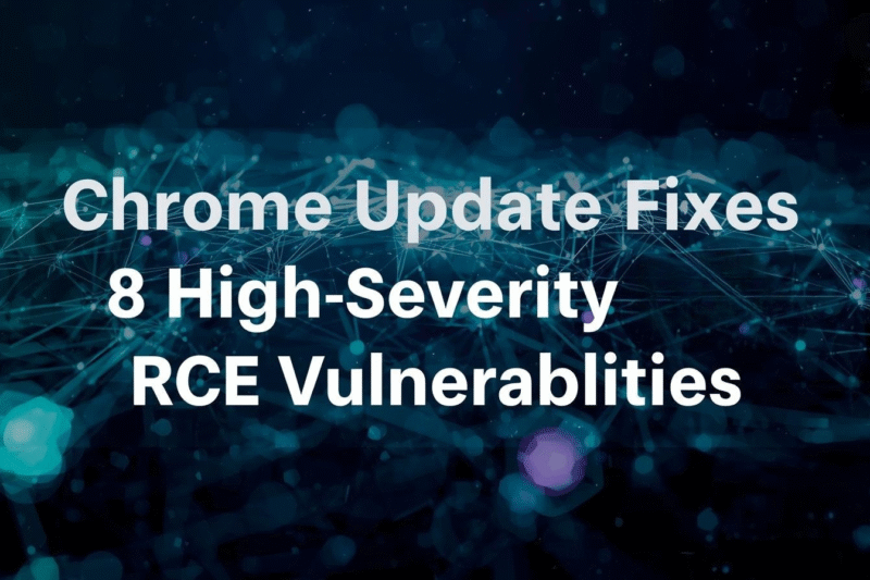 Chrome Security Update Fixes 8 Vulnerabilities Allowing Remote Code Execution