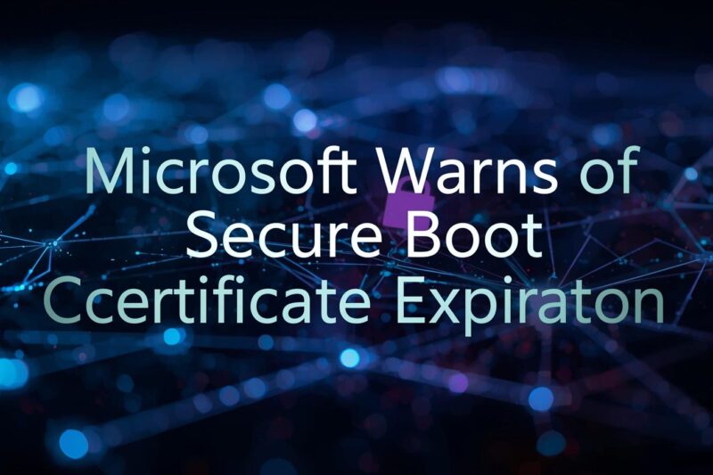 Microsoft Issues Critical WinRE and Setup Updates Ahead of 2026 Secure Boot Certificate Expiration