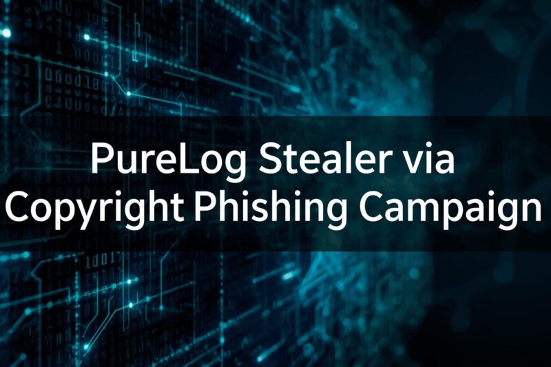 PureLog Stealer Malware Delivered via Copyright-Themed Emails