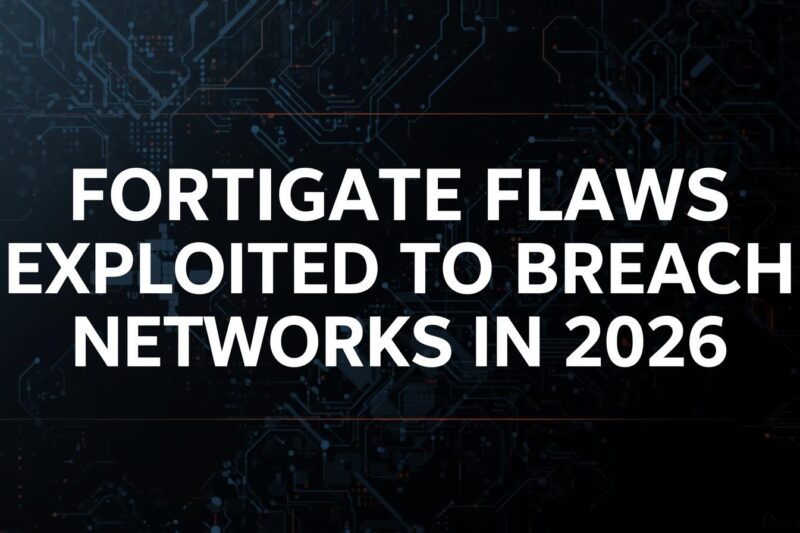 FortiGate Firewalls Exploited in Widespread Attacks to Breach Networks and Steal Credentials