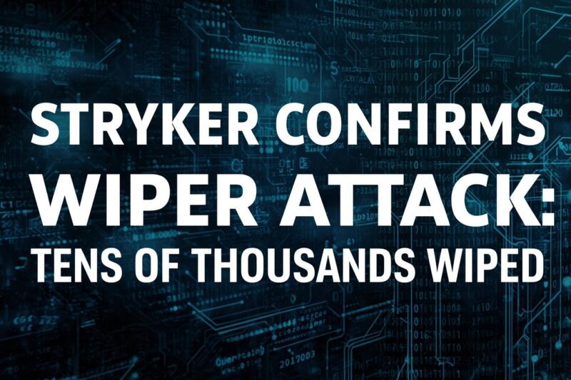 Stryker Confirms Destructive Wiper Attack – Tens of Thousands of Devices Wiped