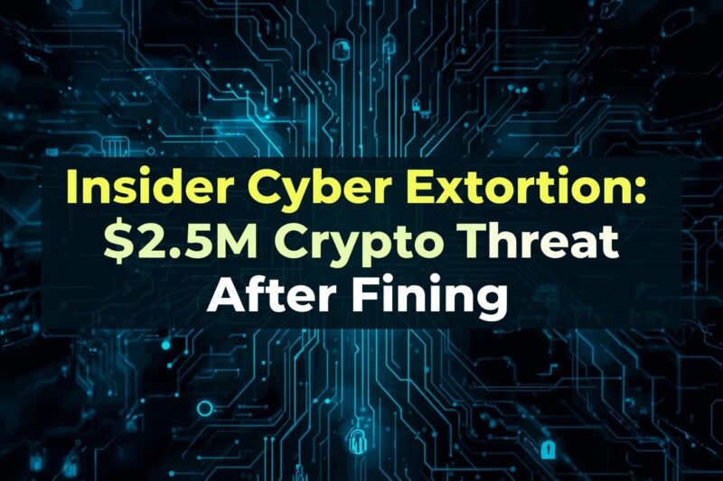 Insider Cyber Extortion Case: $2.5M Crypto Demand After Termination