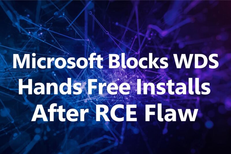 Microsoft to Block Windows 11 and Server 2025 Automated Installation After Critical RCE Vulnerability