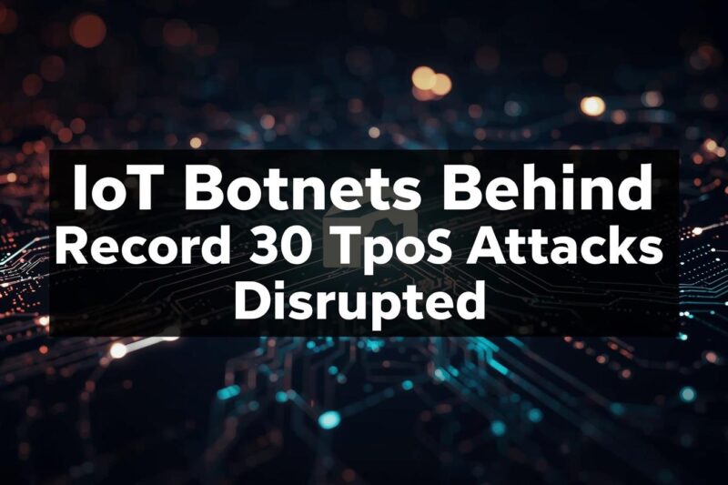 IoT Botnets Behind Record DDoS Attacks Disrupted by Authorities