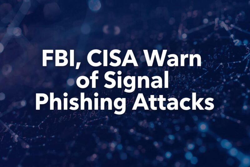 FBI and CISA Warn of Signal Phishing Targeting Officials