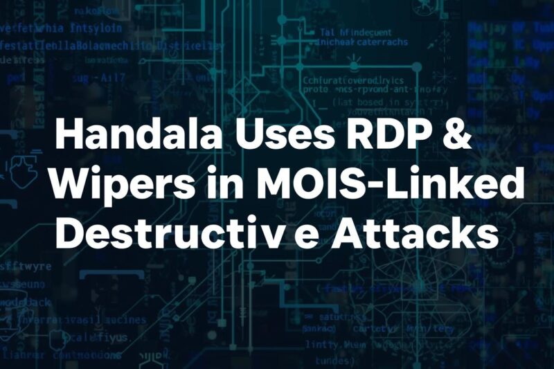 Handala Launches Severe RDP & Wiper Attacks Globally