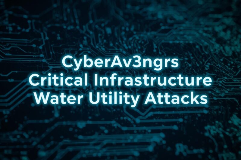 CyberAv3ngers Attacks Critical Infrastructure Explained: Water Utility Threats