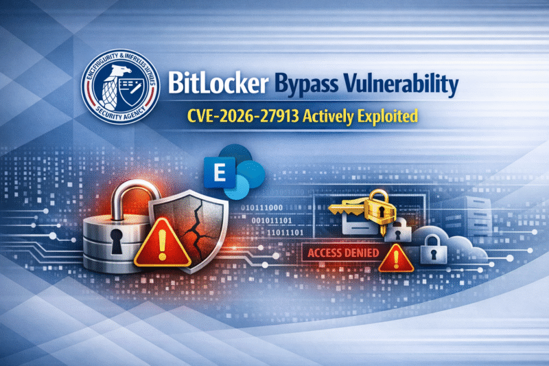 Windows BitLocker Vulnerability Allows Security Bypass (CVE-2026-27913)