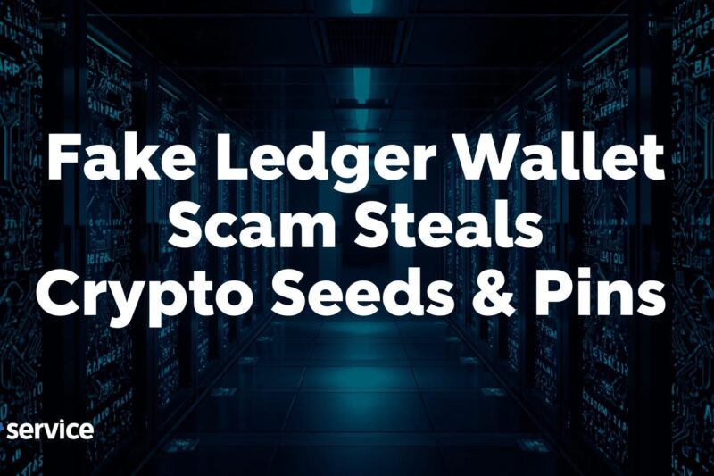 Fake Ledger Wallet Scam Steals Crypto Seeds & PINs