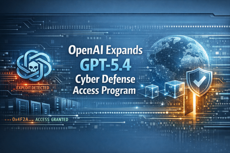 OpenAI Expands Cyber Defense With GPT-5.4-Cyber Access