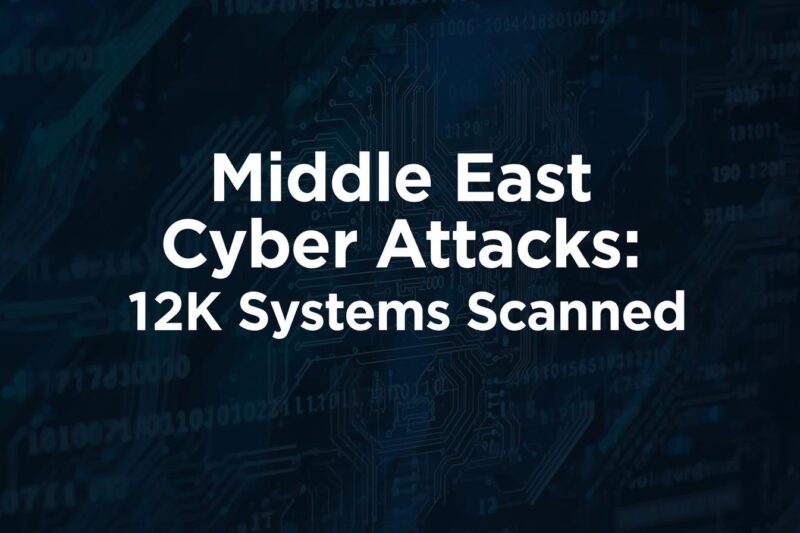 Middle East Critical Infrastructure Cyber Attacks 12K Systems Scan