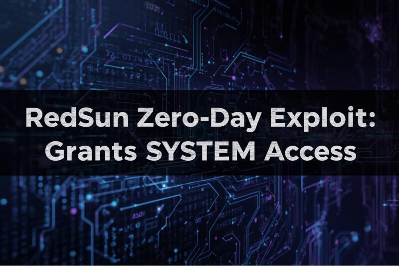 RedSun Zero-Day Exploit Grants SYSTEM Access via Defender