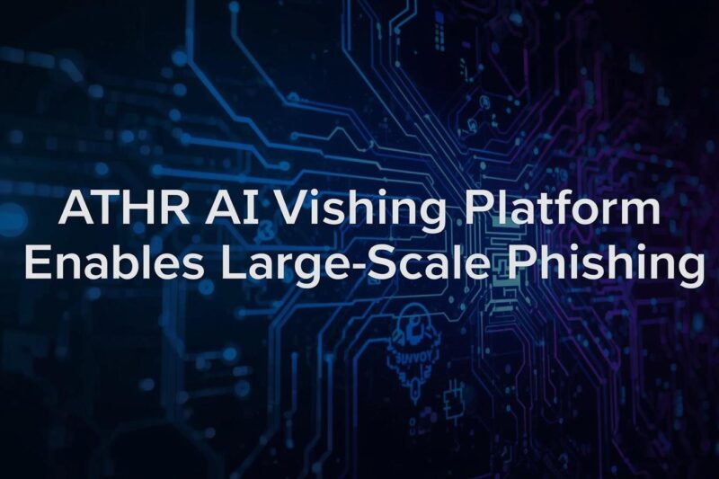 ATHR AI Vishing Platform Powers Large-Scale Credential Theft