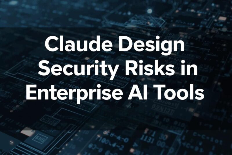 Claude Design Security Risks: AI Design Tools in the Enterprise