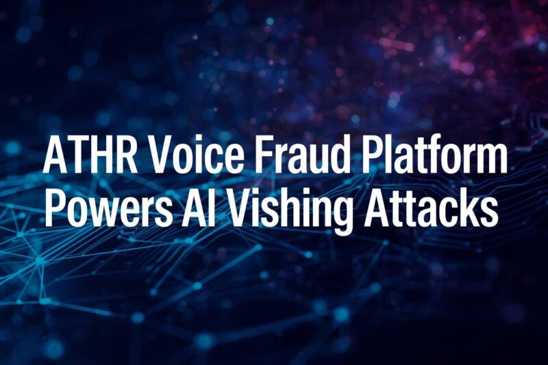 Cybercrime Goes Plug-and-Play: ATHR Voice Fraud Platform Explained