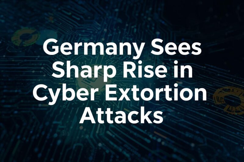Cyberattacks on Germany Surge as Extortion Campaigns Rise