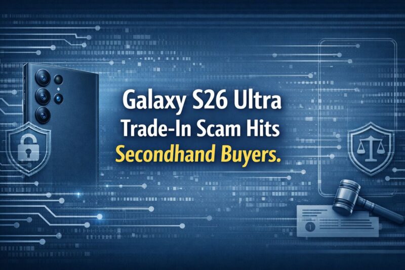 Samsung Galaxy S26 Ultra Trade-In Scam Exposes Marketplace Risk