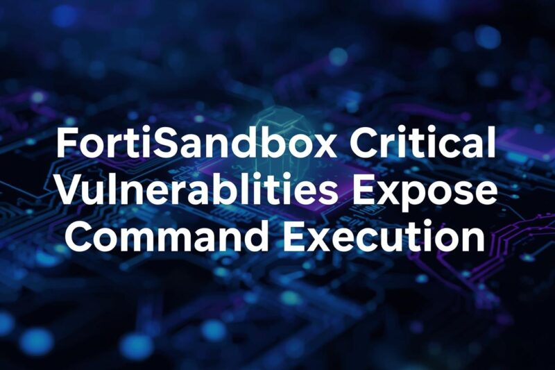 Critical FortiSandbox Vulnerabilities Allow Attackers to Execute Unauthorized Commands