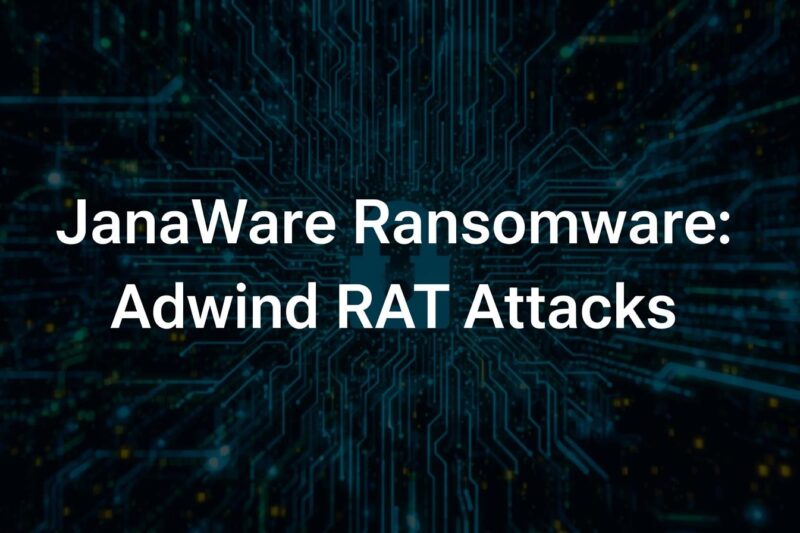 JanaWare Ransomware: How Adwind RAT Fuels Targeted Attacks