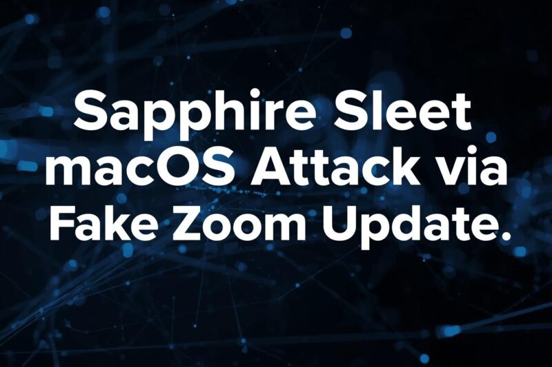 Sapphire Sleet macOS Attack Uses Social Engineering