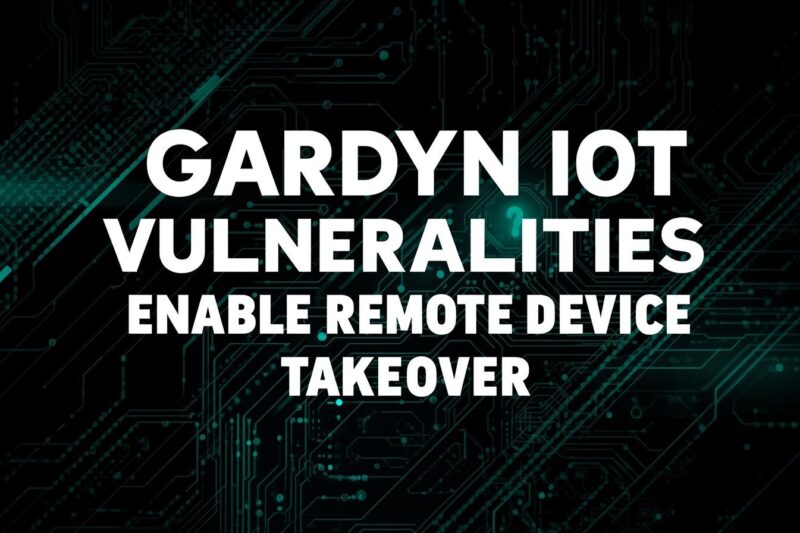 Gardyn Smart Garden Flaws Expose Critical Remote Takeover Risk