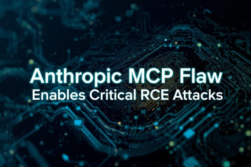Anthropic MCP Vulnerability Enables Critical RCE Attacks