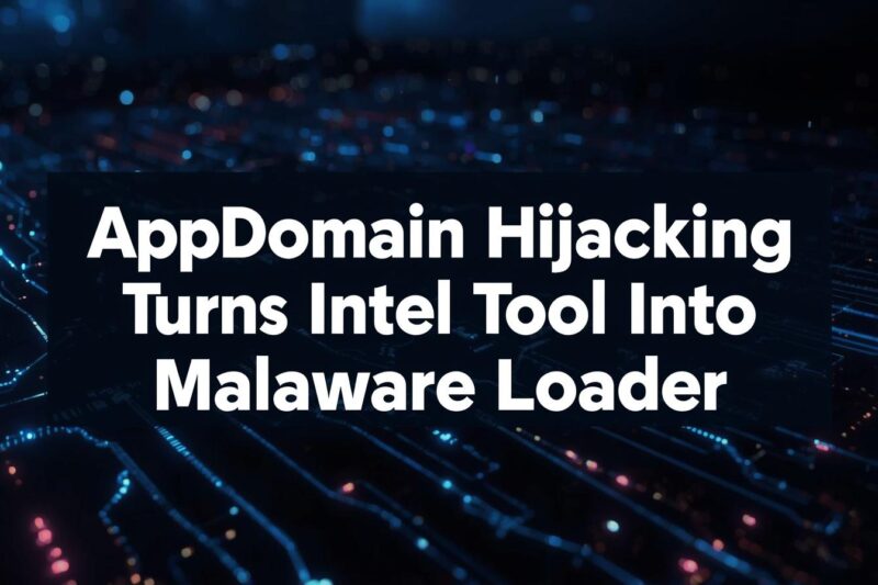 AppDomain Hijacking Attack Turns Intel Tool Into Malware Loader