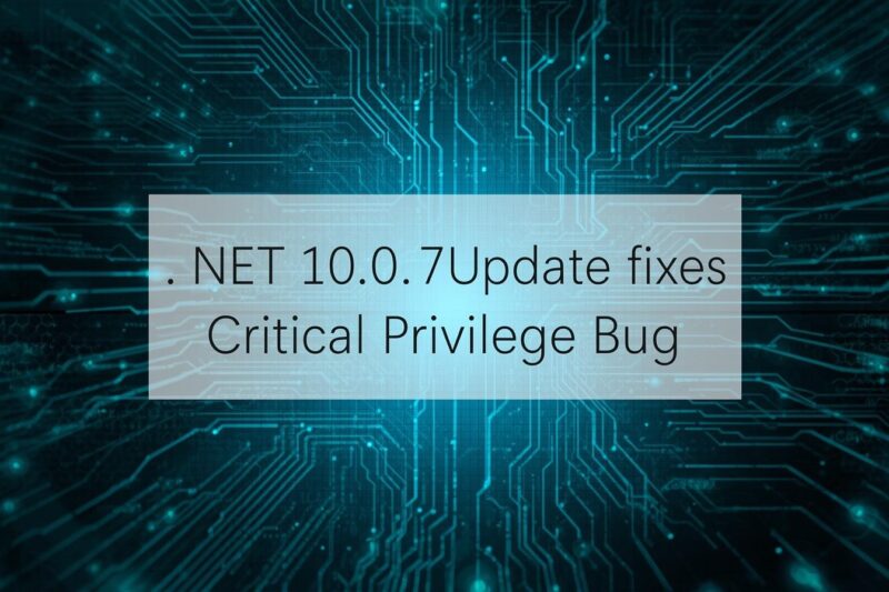 🚨 Critical .NET Vulnerability: Why You Must Patch to 10.0.7 Now