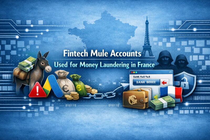 Stolen Funds Flow Through French Fintech Mule Accounts