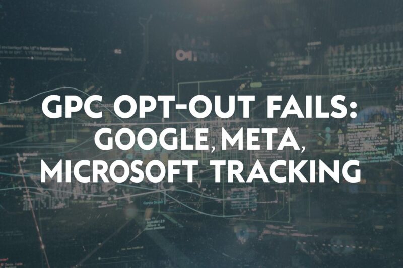 Google, Microsoft, Meta Track Users Despite Privacy Opt-Outs