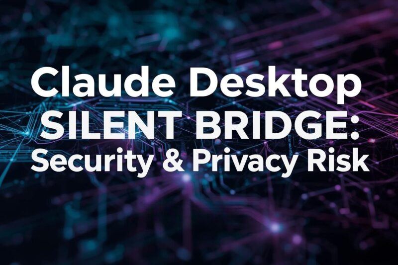 The AI Privacy Alarm: Claude Desktop’s Silent Manifest Deployment
