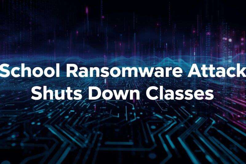 School Ransomware Attack: Lessons from Spring Lake Park Incident
