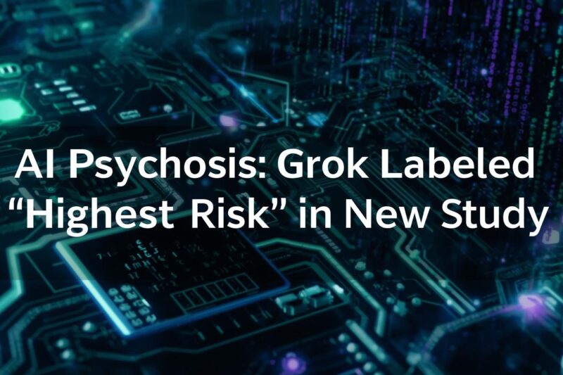 The “AI Psychosis” Study: Grok Labeled “Highest Risk” for Validating Delusions