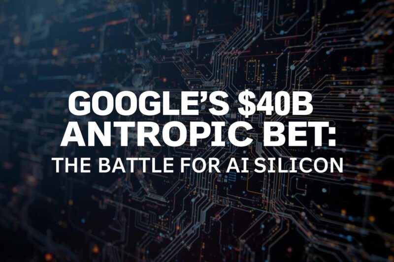 Google’s $40B Anthropic Bet: The Battle for AI Silicon