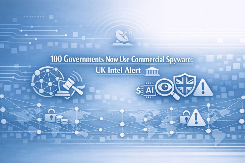The Commercial Spyware Explosion: 100 Governments Now Possess Elite Hacking Tools