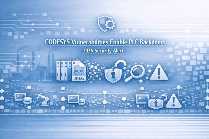 CODESYS Vulnerabilities Enable PLC Backdoors: ICS Security Guide